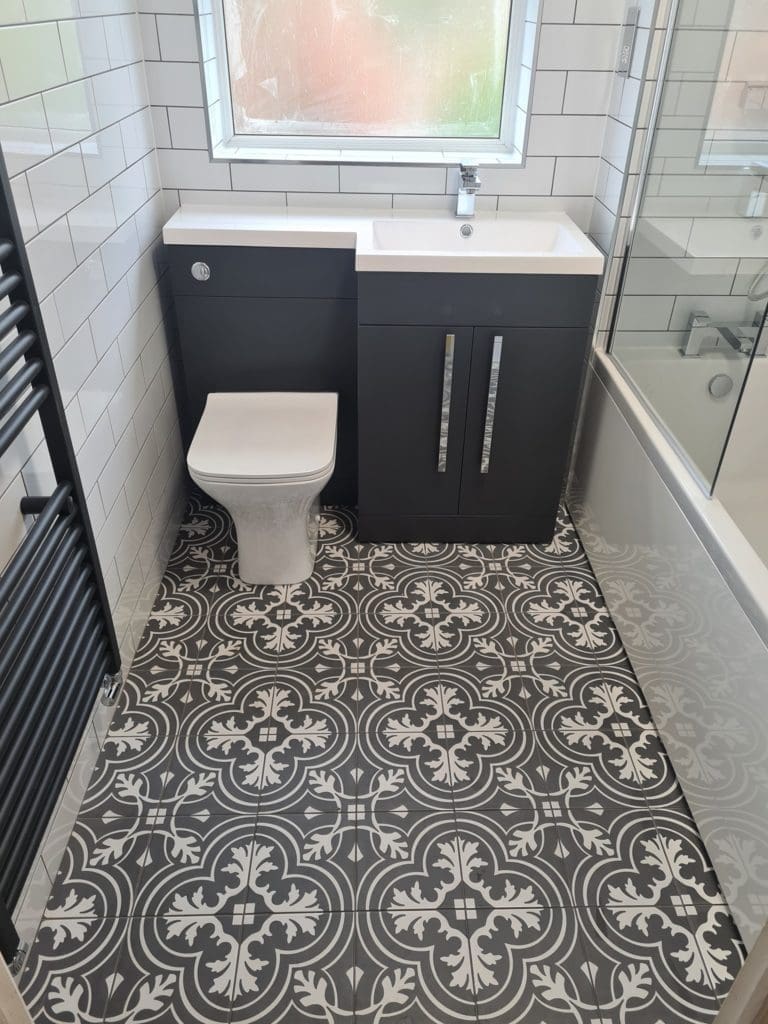 Bathroom renovation designed and renovated by Aquarella Bathrooms