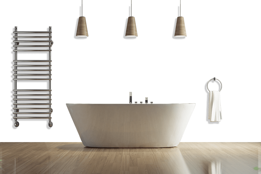 png of a bath, flooring, lighting and radiator